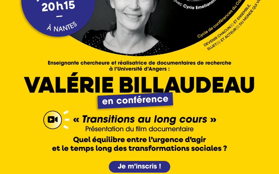 Projection de documentaire et conférence avec Valérie Billaudeau – le mardi 10 juin 2025 à 20h15 – IMT Atlantique – NANTES