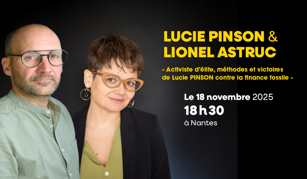 Conférene Lucie Pinson et Lionel Astruc