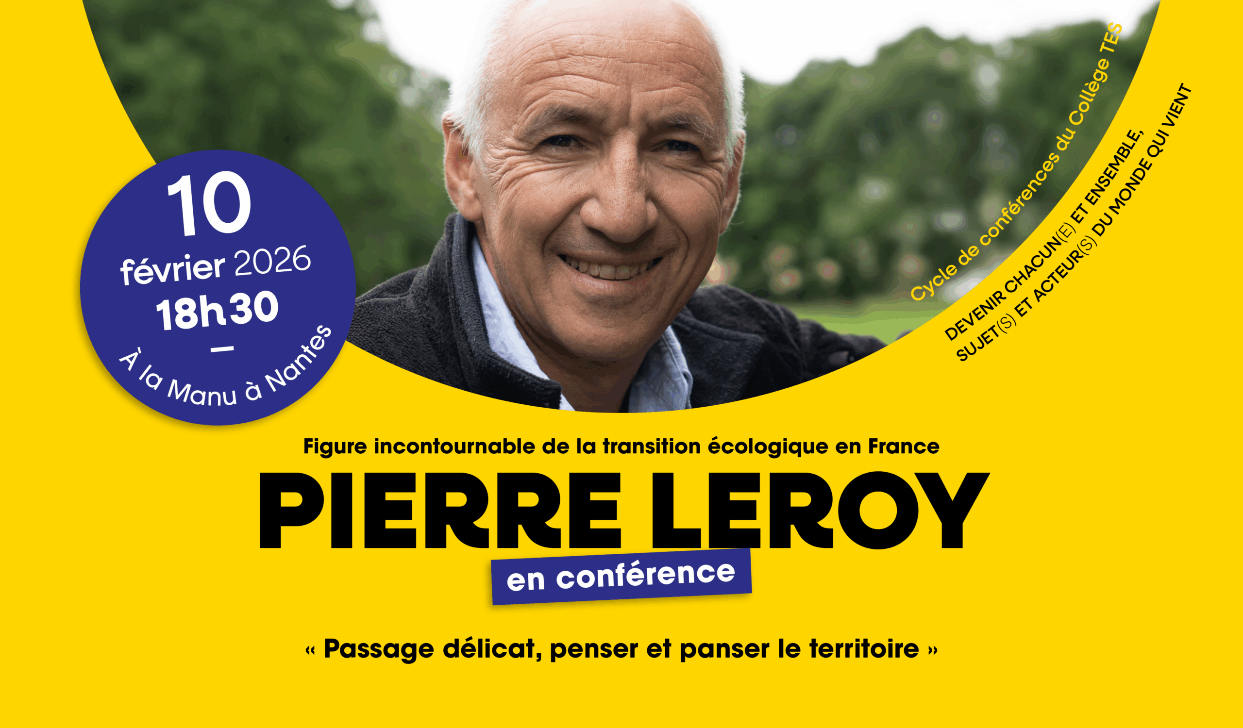 Pierre Leroy en conférence